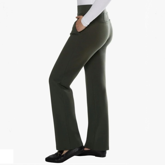 Matty M Women's Pull On Straight Leg Office Pants. - Picture 3 of 5